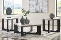 Sharstorm - Occasional Table Set (Set of 3) - Two-tone Gray