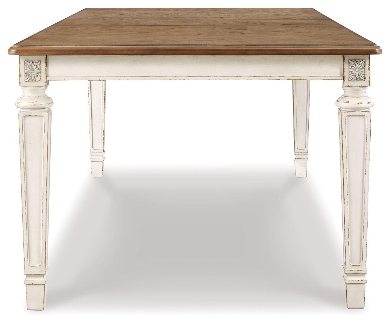 Realyn - Rectangular Dining Room Extension Table - Chipped White