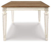 Realyn - Rectangular Dining Room Extension Table - Chipped White