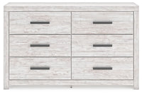 Cayboni - Six Drawer Dresser - Whitewash