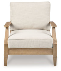 Carter Hall - Lounge Chair With Cushion - Beige