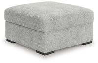 Cuddle Plush - Oversized Accent Ottoman - Arctic