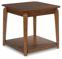 Trenmour - Square End Table - Medium Brown