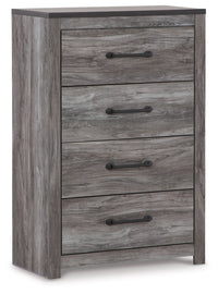 Bronyan - Four Drawer Chest - Dark Gray