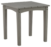 Visola - Square End Table - Gray
