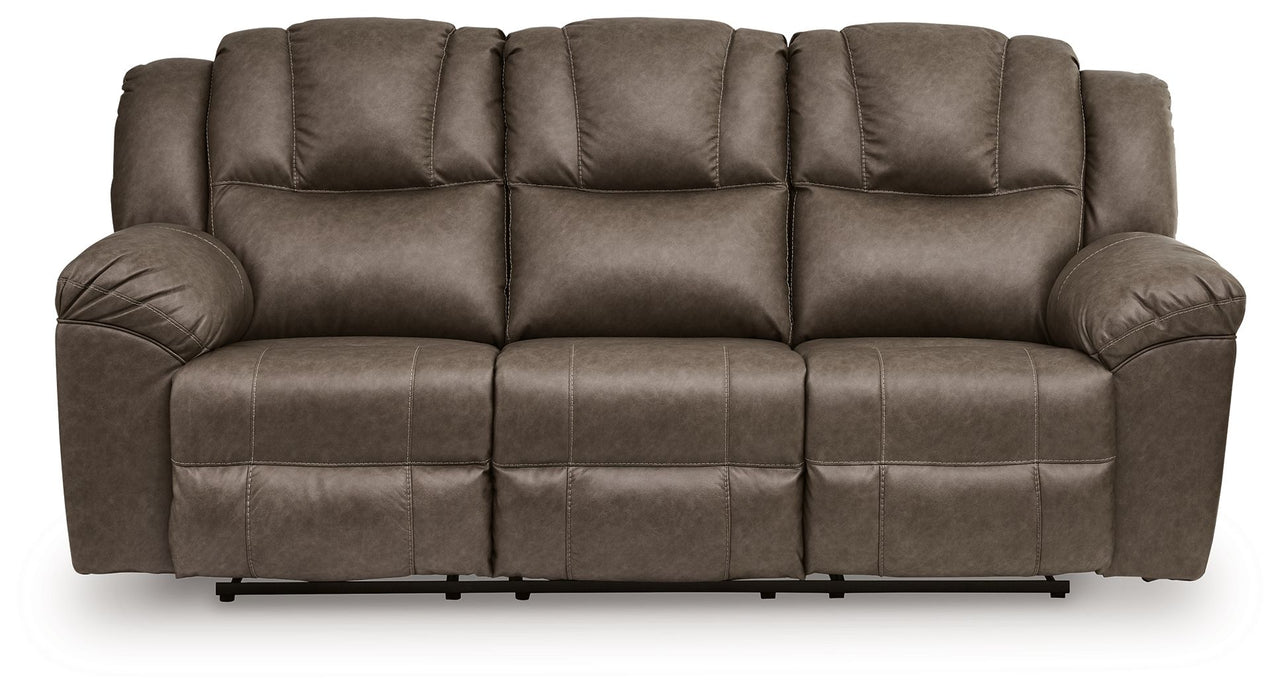 Lowilla - Reclining Sofa - Driftwood