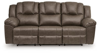 Lowilla - Reclining Sofa - Driftwood