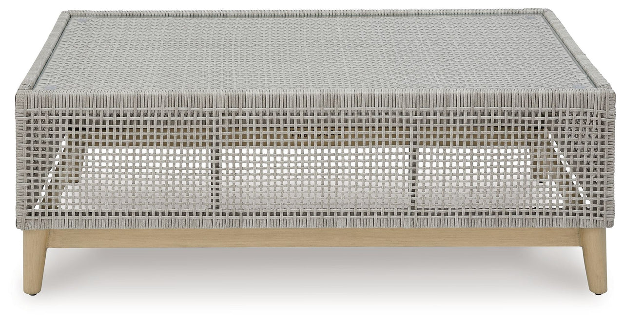 Seton Creek - Rectangular Cocktail Table - Gray