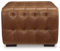 Temmpton - Oversized Accent Ottoman - Chocolate