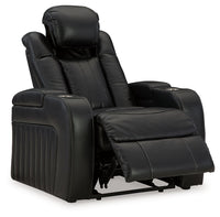 Caveman Den - Power Recliner/ Adj Headrest - Midnight