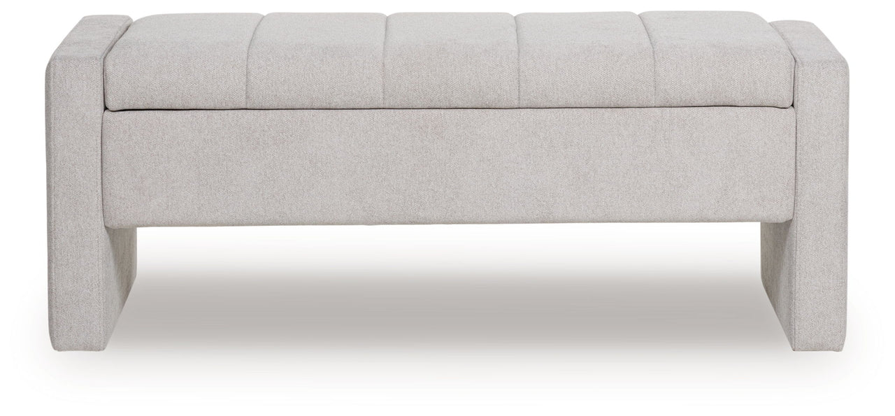 Akselman - Storage Bench - Gray