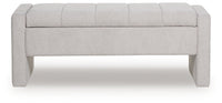 Akselman - Storage Bench - Gray