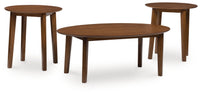 Gordonay - Occasional Table Set (Set of 3) - Brown