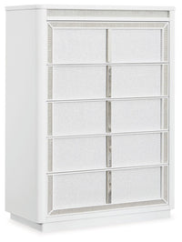 Chalanna - Five Drawer Chest - White