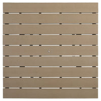 Fairen Trail - Square Counter TBL w/Umb OPT - Black / Driftwood