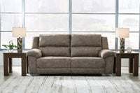 Laresview - 2 Seat Reclining Sofa - Fossil