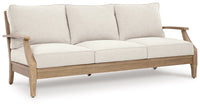 Carter Hall - Sofa With Cushion - Beige