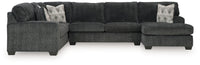 Hollyview - 3-Piece Sectional With Raf Corner Chaise - Shadow