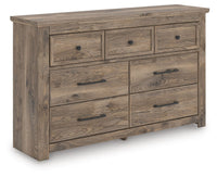 Rusticott - Seven Drawer Dresser