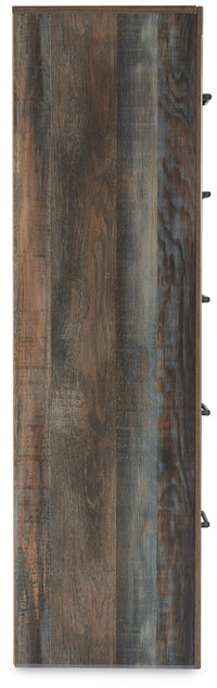 Drystan - Five Drawer Chest - Brown / Beige