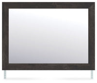 Hollivern - Bedroom Mirror - Dark Gray