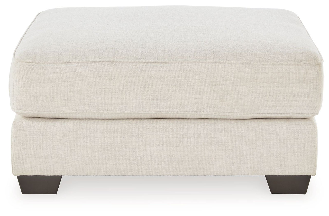 Lerenza - Oversized Accent Ottoman - Birch