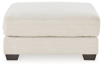 Lerenza - Oversized Accent Ottoman - Birch