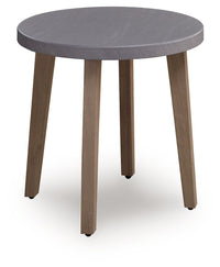Harmony Headlands - Round End Table - Natural / Gray