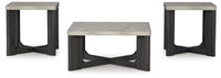 Sharstorm - Occasional Table Set (Set of 3) - Two-tone Gray