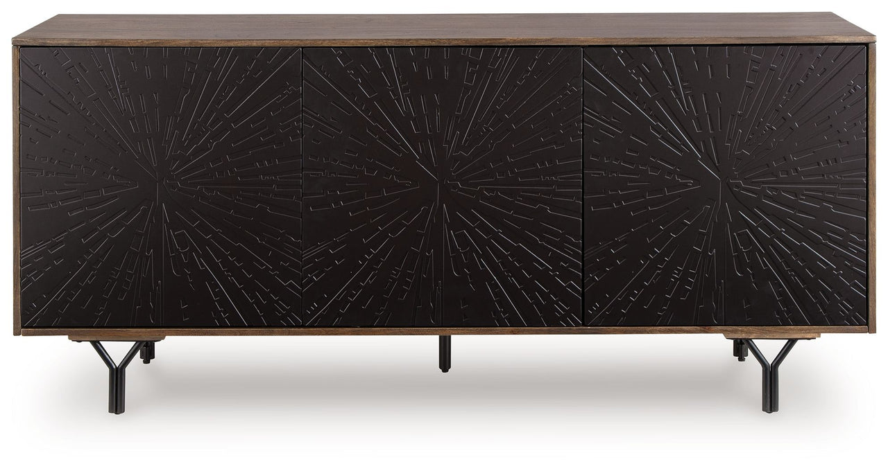 Lavinmont - Accent Cabinet - Multi Brown