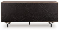 Lavinmont - Accent Cabinet - Multi Brown
