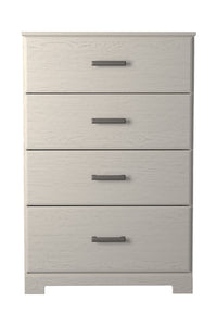 Stelsie - Four Drawer Chest - White
