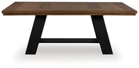 Greddinton - Dining Extension Table - Brown / Black