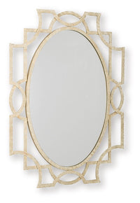 Fulkmore - Accent Mirror - Antique Gold Finish