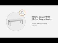 Ralene - Upholstered Bench