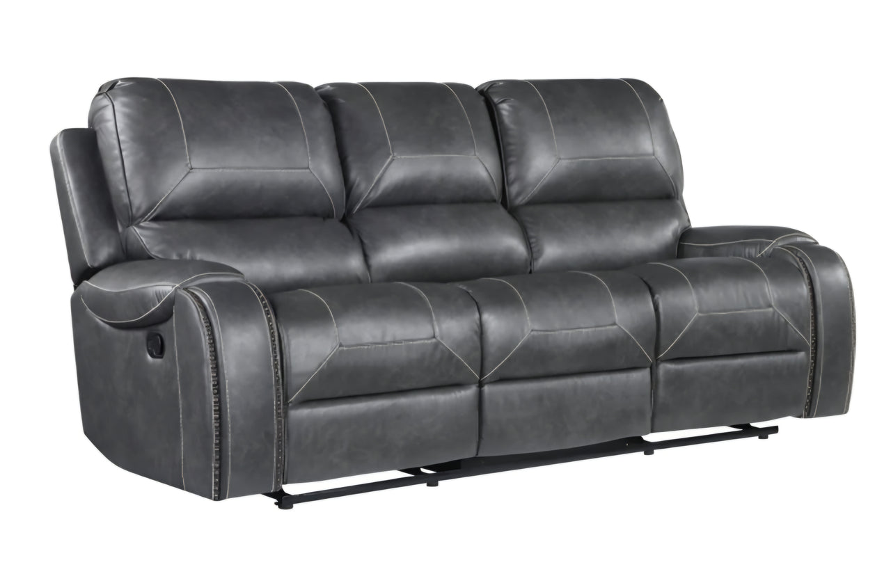 8025 3pc recliner set Grey